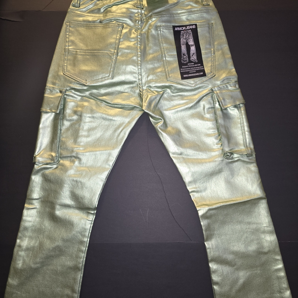 adidas Metallic Bootcut Jeans - Picture 5 of 8